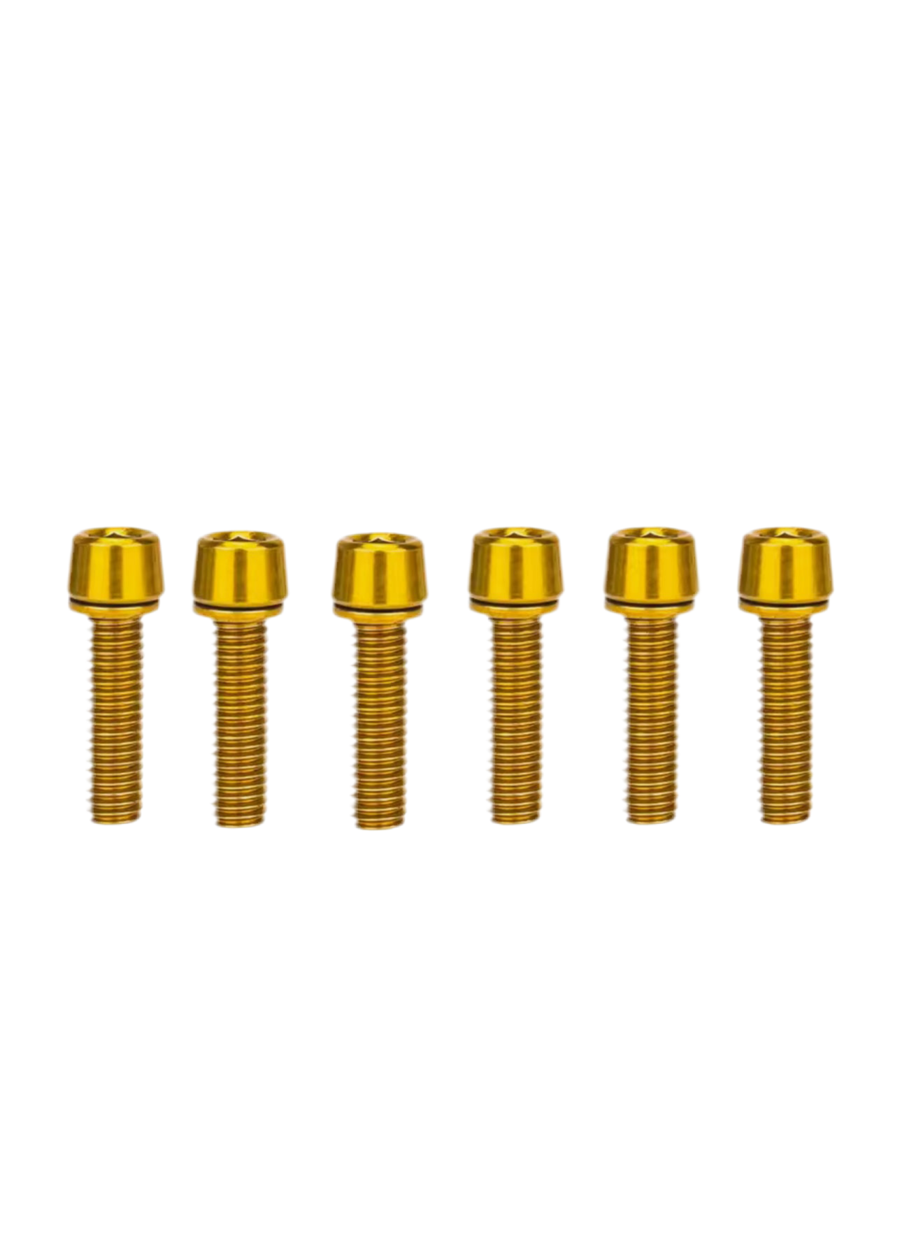 ETM RTR TITANIUM BRAKE CLAMP BOLTS (QTY 4) FULL SET