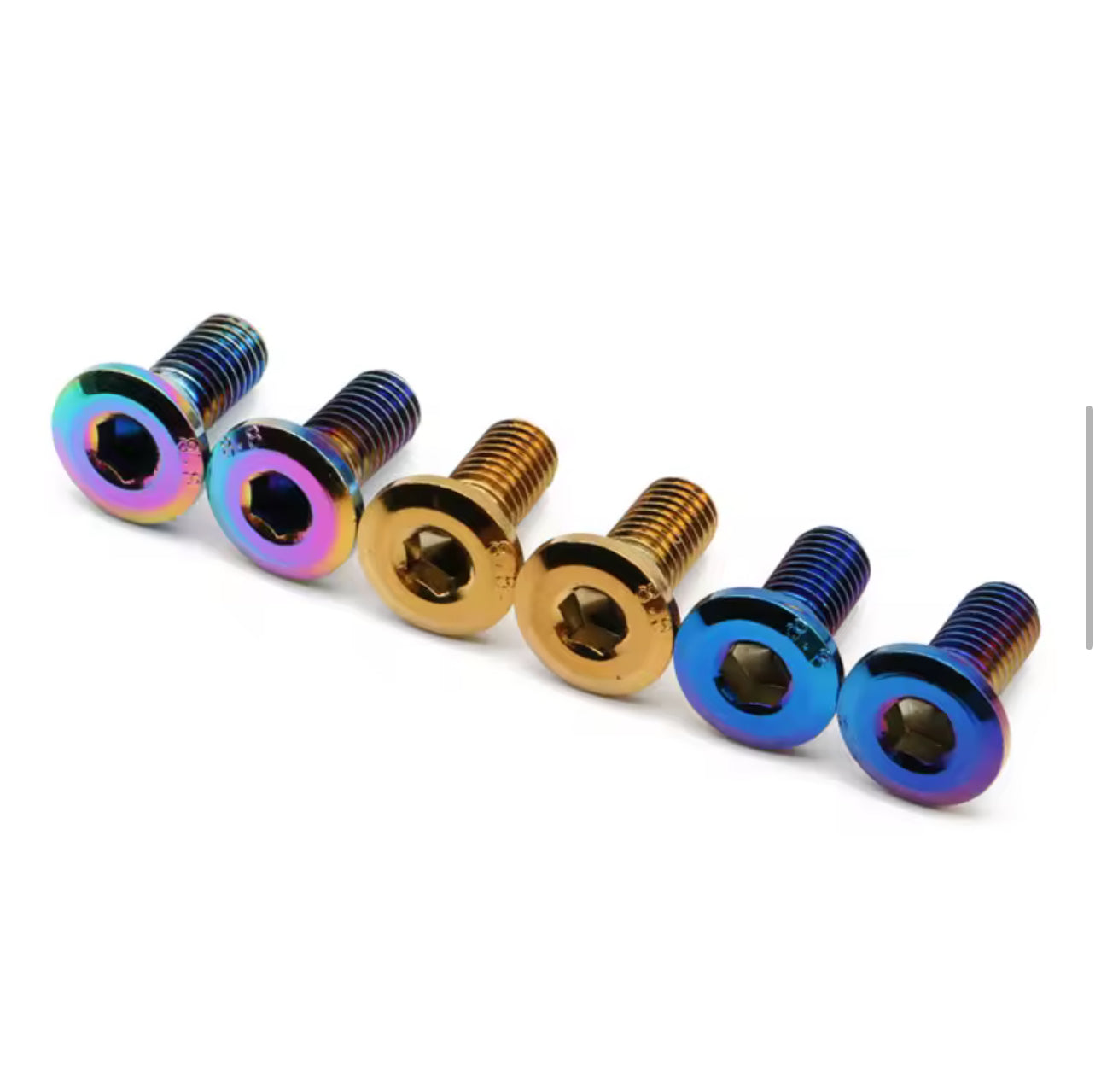 ETM RTR Titanium Brake Rotor Bolts