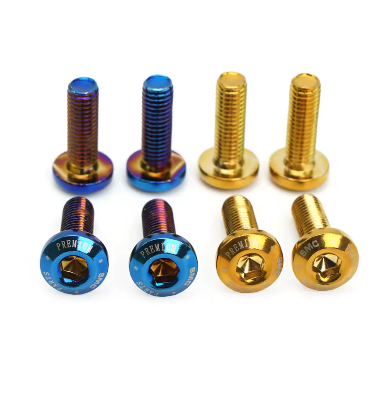 ETM RTR Rear Titanium Sprocket Bolts (Set of 4)