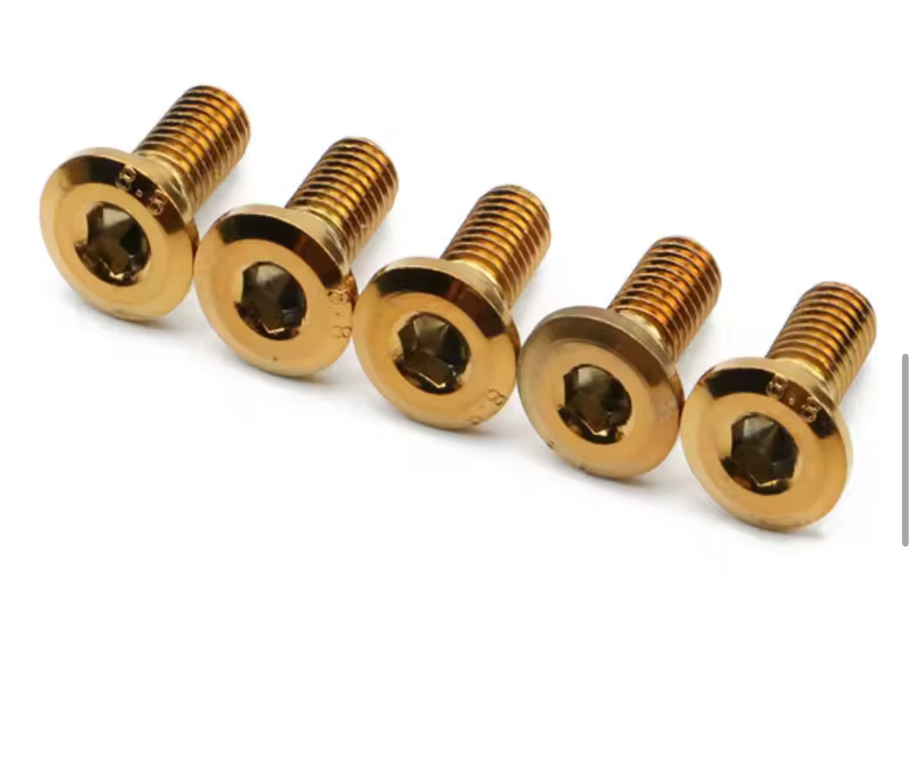 ETM RTR Titanium Brake Rotor Bolts
