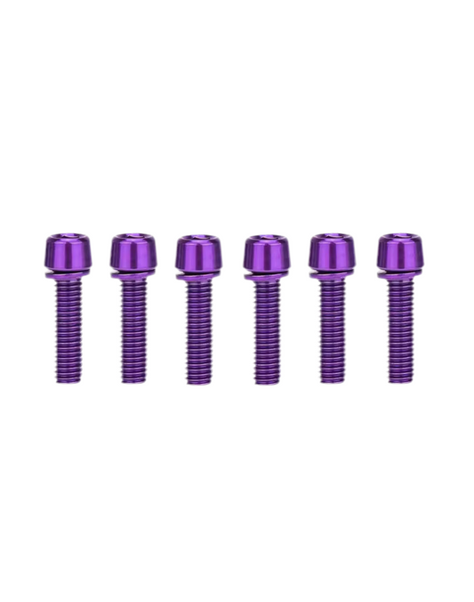 ETM RTR TITANIUM BRAKE CLAMP BOLTS (QTY 4) FULL SET
