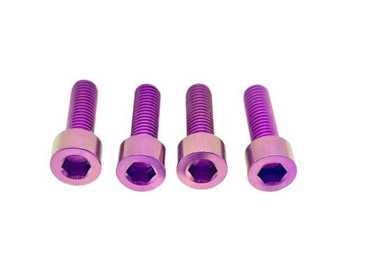 ETM RTR Fork/Triple Tree Clamp Titanium Bolts (Set of 4)