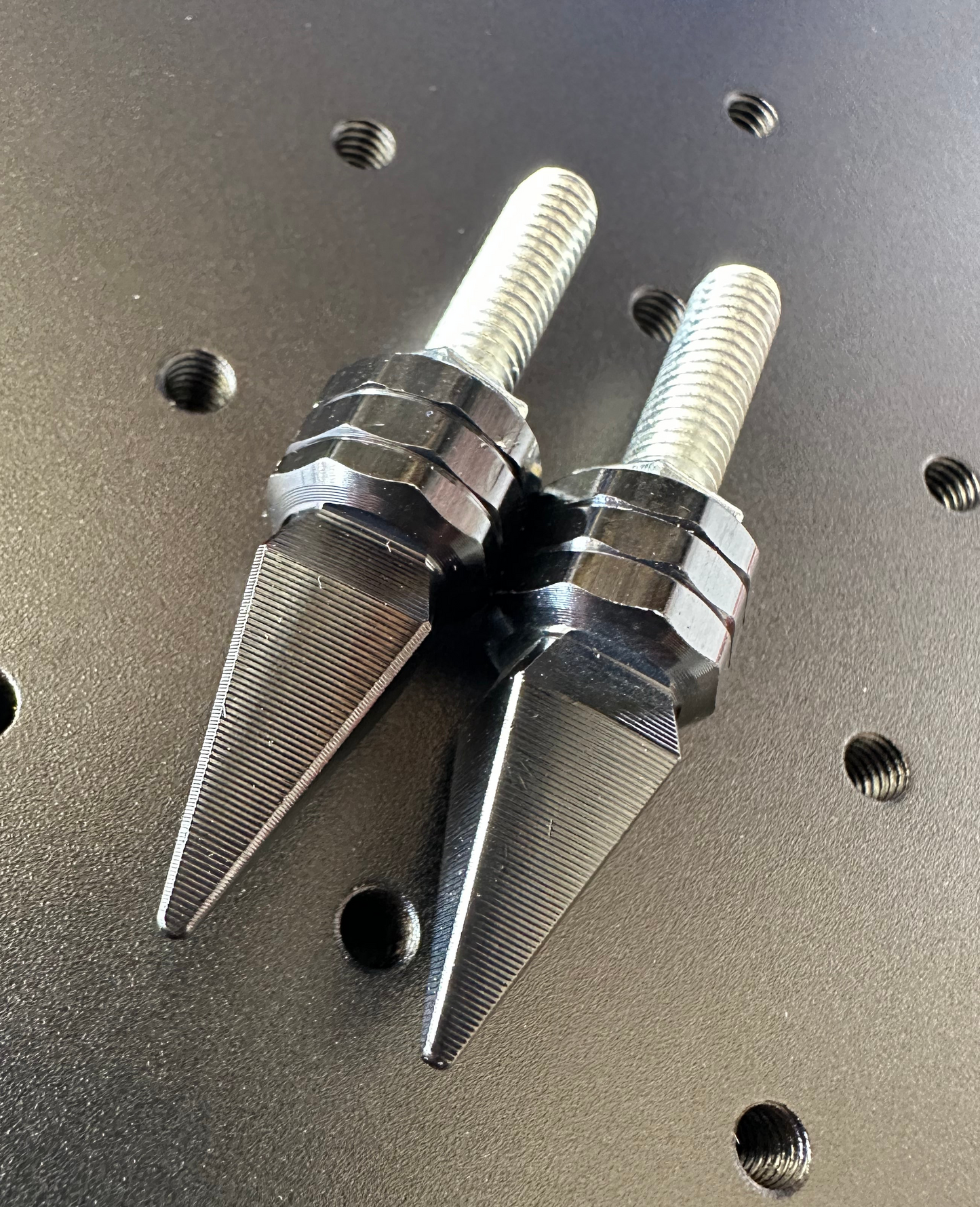 ETM RTR AND RIZZLER MUDFLAP SPIKES (PAIR)