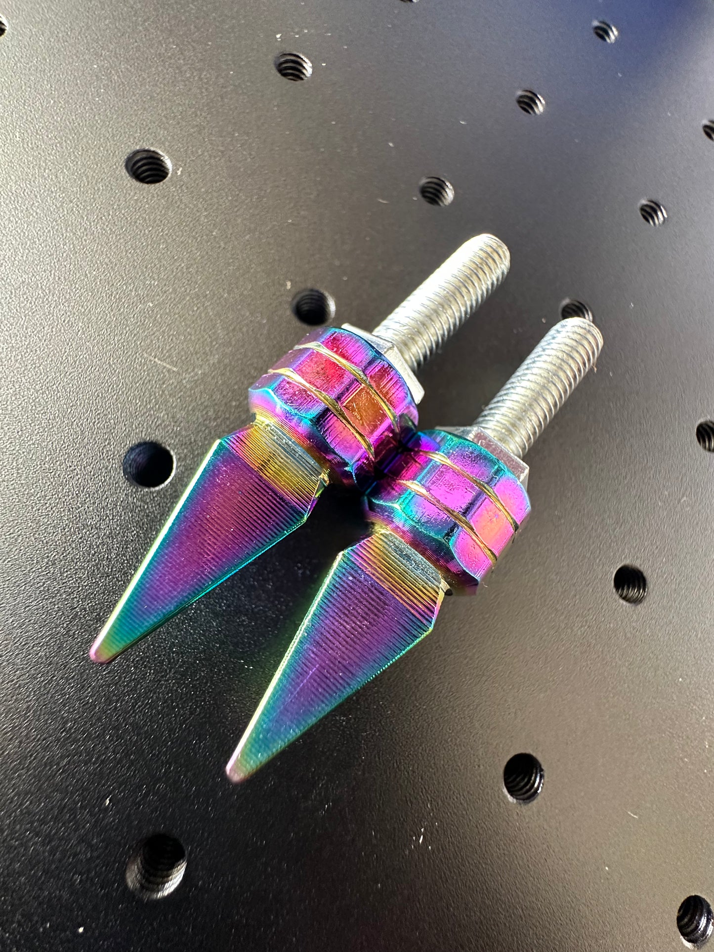 ETM RTR AND RIZZLER MUDFLAP SPIKES (PAIR)